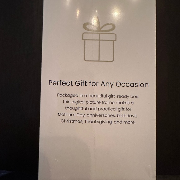 Black Smart Photo Frame - Picture 6 of 8